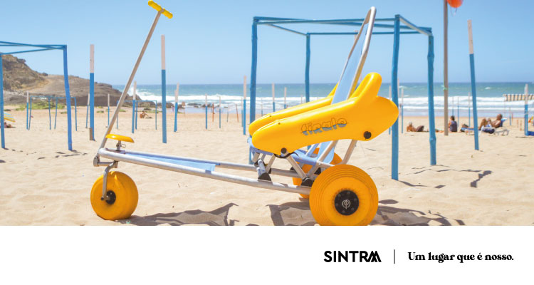 “Praia Acessível” chega a três praias de Sintra
