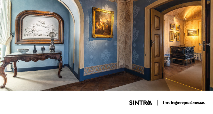 Trabalhos de restauro no Palácio da Pena revelam pinturas decorativas originais