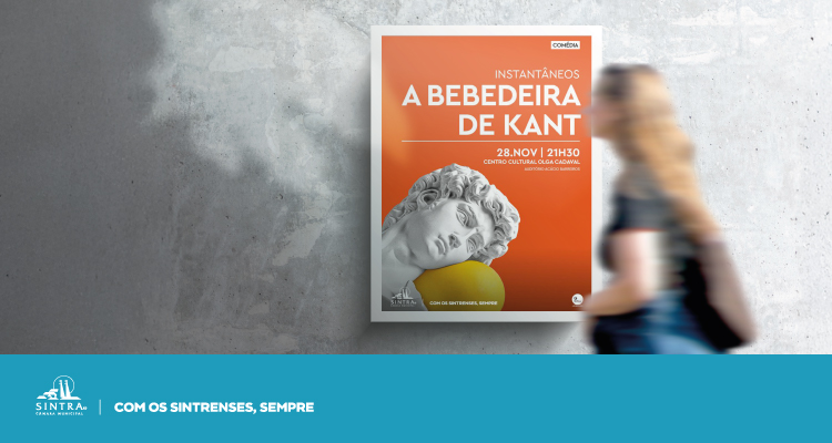 “A Bebedeira de Kant” chega com humor e improviso ao Centro Cultural Olga Cadaval