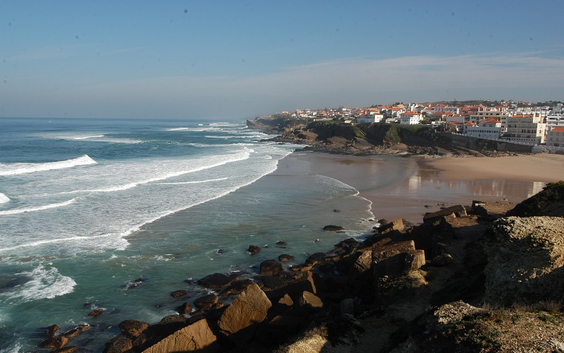 Yoga na Praia das Maçãs